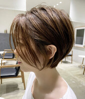 【自由ヶ丘SENSE】長めバングショート|SENSE beauty salon