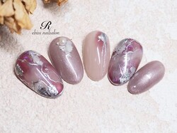 メタリック天然石|NAIL SALON  『R』