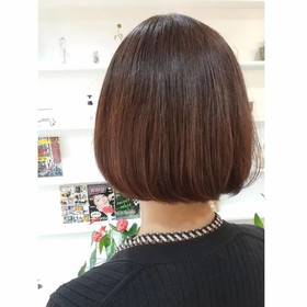 ボブ  ×  ピンクブラウン|coast