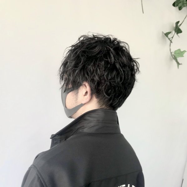 ステップボーンカット＋パーマスタイル|NON EDGE