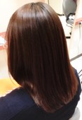 素髪の様な縮毛矯正でライトな艶髪スタイル|Prim K