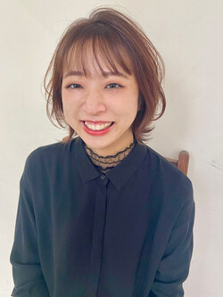 ショートですっきりくびれヘア|Raffine三宮