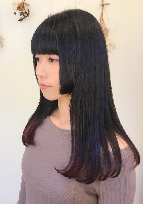 韓国風の姫カットにカット|B2C-TeamS