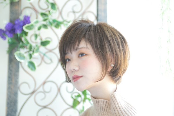 大人ショート|ａｓｈａ ｈａｉｒ ｓｏｌｕｔｉｏｎ　神戸店