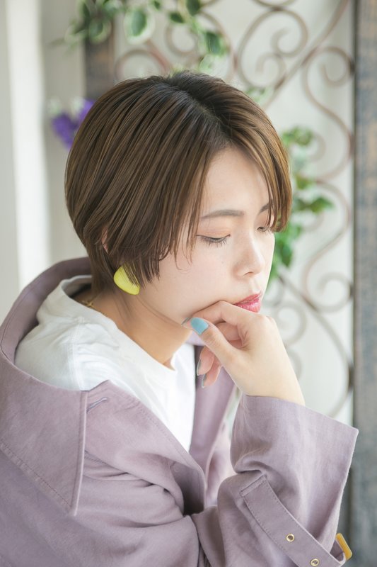 大人ショートボブ|ａｓｈａ ｈａｉｒ ｓｏｌｕｔｉｏｎ　神戸店