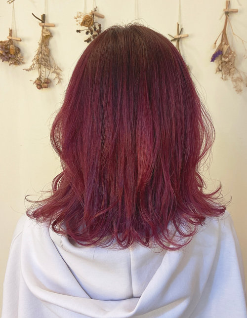 ピンクミックスカラー|Raffine三宮