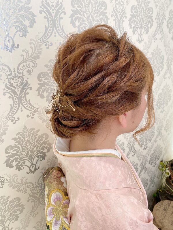 訪問着ヘア×卒業式|Infini-Y’s　ウェルディ長泉店