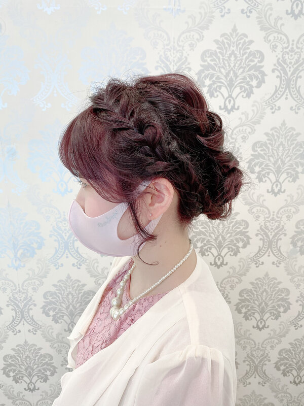 ヘアセット×結婚式パーティー|Infini-Y’s　ウェルディ長泉店