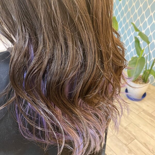 インナーカラー × パープル|coast