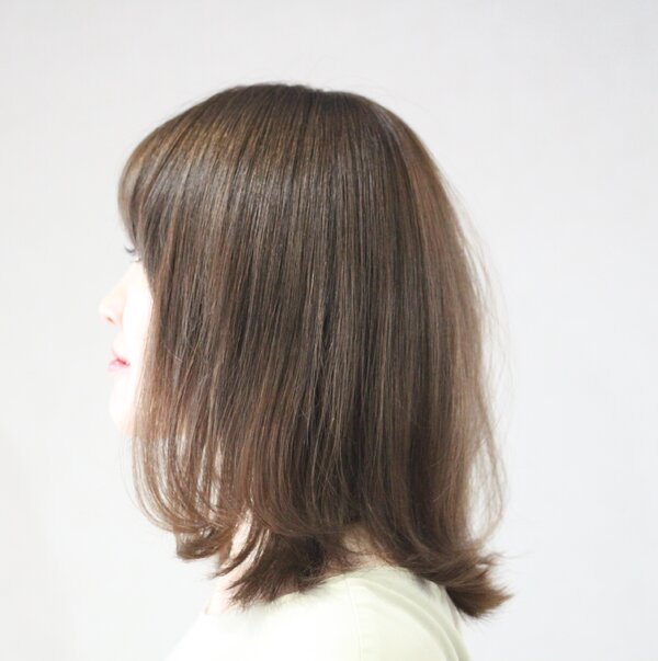 グレージュカラー　外ハネボブ|KURYU GATE(クリュウゲート)