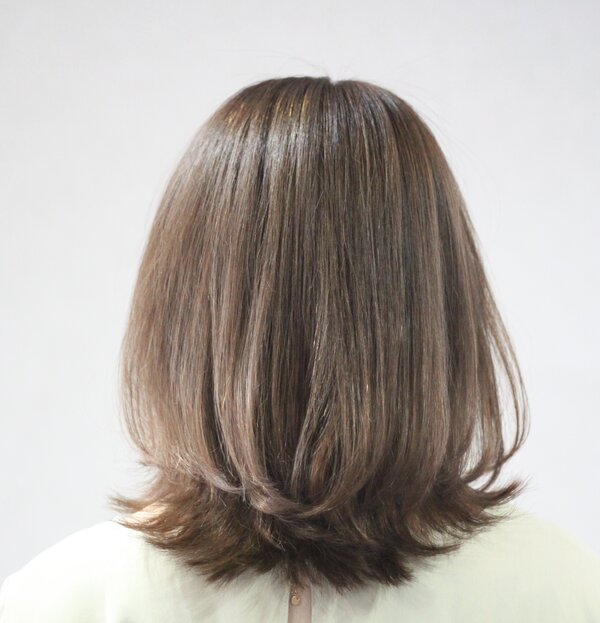 グレージュカラー　外ハネボブ|KURYU GATE(クリュウゲート)