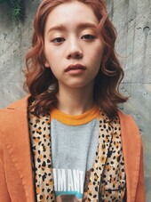 【Dayt.】オレンジ×ウェーブミディ|Dayt.