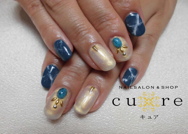 大理石風|ネイルサロン＆ショップ／ネイルスクール　Ｃｕｒｅ