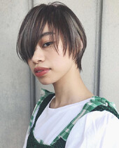 【Dayt.】2WAYポイントカラーショート|Dayt.