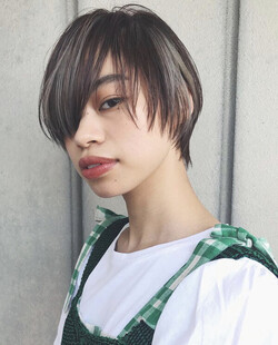 【Dayt.】2WAYポイントカラーショート