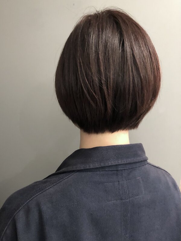ベージュショートマッシュ|NERO HAIR SALON