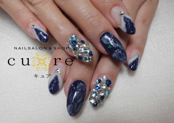 ロングで夏ネイル|ネイルサロン＆ショップ／ネイルスクール　Ｃｕｒｅ