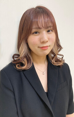 インナーカラーミルクティーベージュ