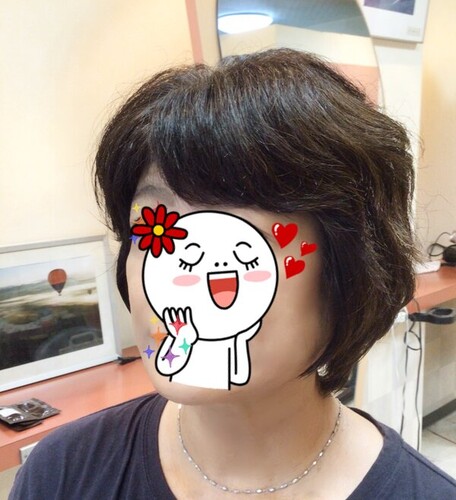 くせ毛を活かしたボブ