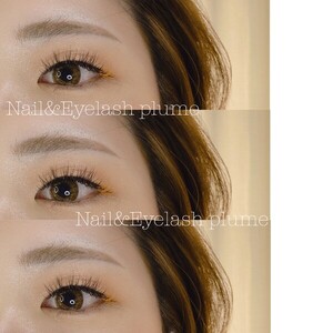 カラーマツエク Nail Eyelash Plume ネイルアンドアイラッシュプルーム 京都府 河原町 木屋町 先斗町 のマツエク まつげパーマカタログ ビューティーパーク