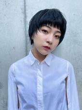 ミニバングショートレイヤー|ade atelier（アデ アトリエ）梅ヶ丘