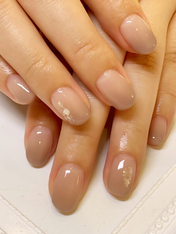 ナチュラルグレージュグラデーション♪|nail salon LUAN