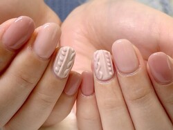 ほっこりニットネイル★|nail salon LUAN