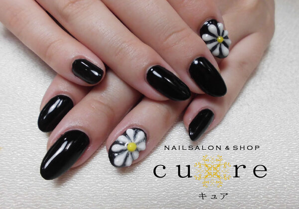 艶々ブラック|ネイルサロン＆ショップ／ネイルスクール　Ｃｕｒｅ
