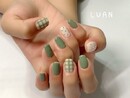 green＆チェックnail|nail salon LUAN