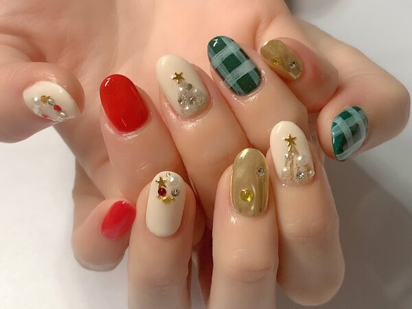 Xmasカラー＆デザイン|nail salon LUAN