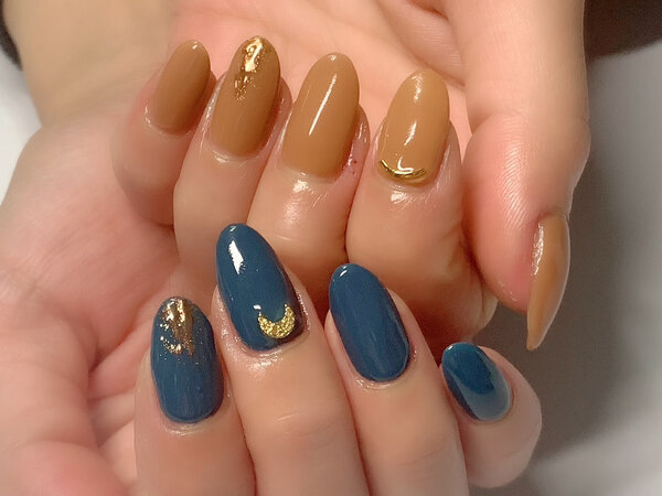 アシメワンカラーnail|nail salon LUAN