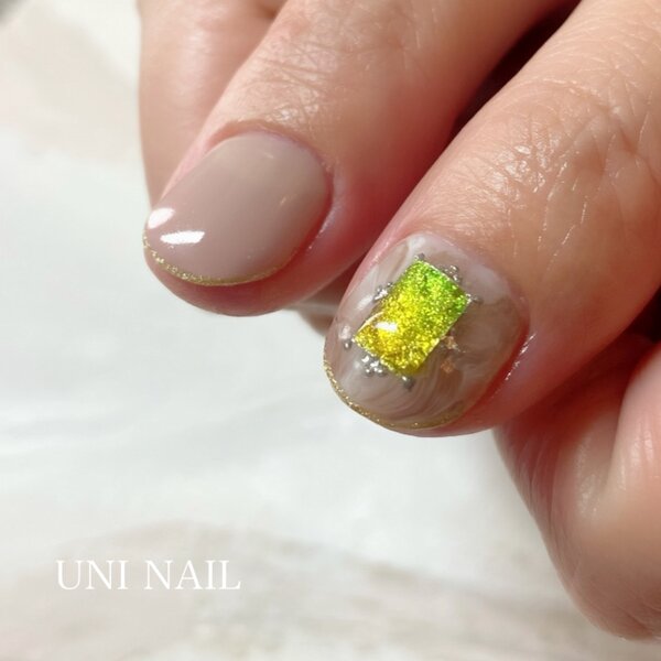 手作りジュエリーネイル|UNI NAIL