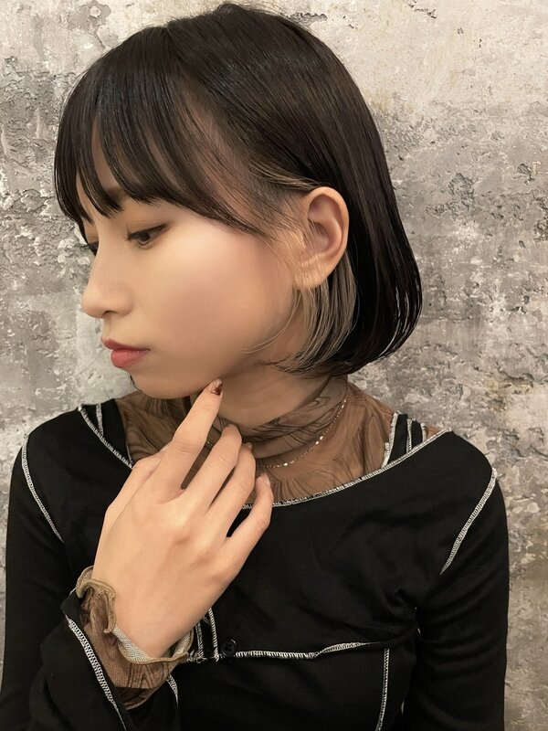 インナーカラーボブ|ade omotesando