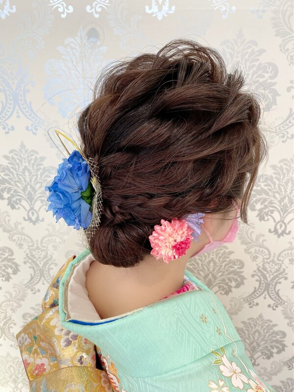 成人式×ヘアセット|Infini-Y’s　ウェルディ長泉店