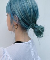 【Dayt.】ブリーチカラー＊デニムブルー|Dayt.