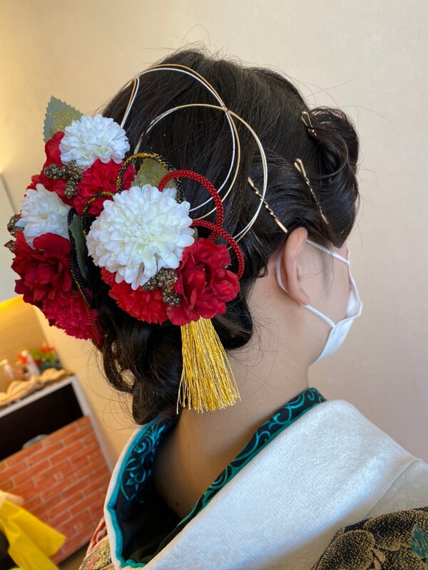 成人式ヘアセット1|HAIR SHOP Skeleton