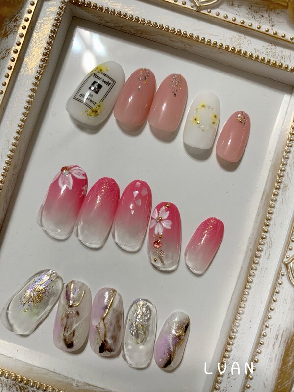 ◼️3月定額デザイン◼️¥5500|nail salon LUAN