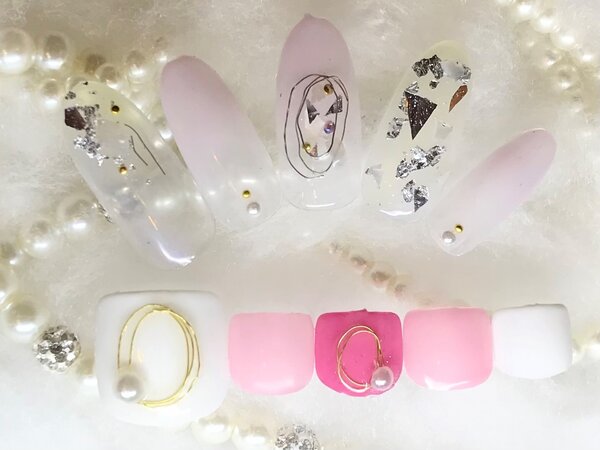 【3月】デザインネイルコース　￥9000　（新規様8000円）①|Nail Salon Chat