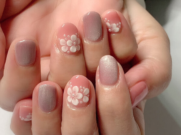 spring・入学式ネイル|nail salon LUAN