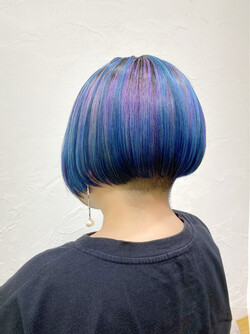 3Dグラデーションネオンカラー