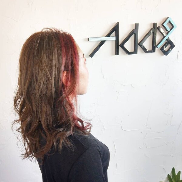 フェイスフレーミング　フロントカラー　韓国カラー|Add9