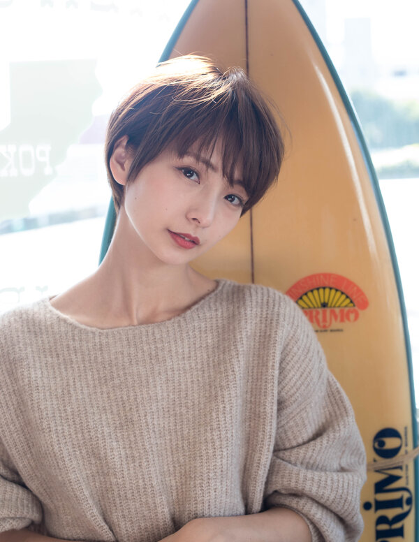 30代おすすめ小顔耳かけショート|Fringe Hair Salon