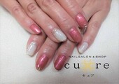 ミラーパウダーで|ネイルサロン＆ショップ／ネイルスクール　Ｃｕｒｅ
