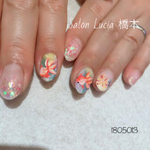 ぷっくり金魚ネイル♪|Lucia