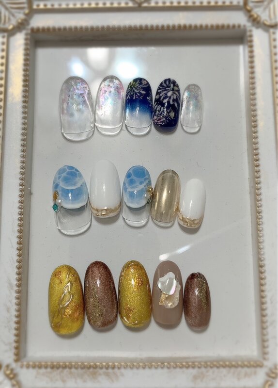 ◆8月の定額デザイン◆|nail salon LUAN