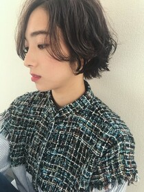 【Dayt.】脱力パーマショートボブ|Dayt.