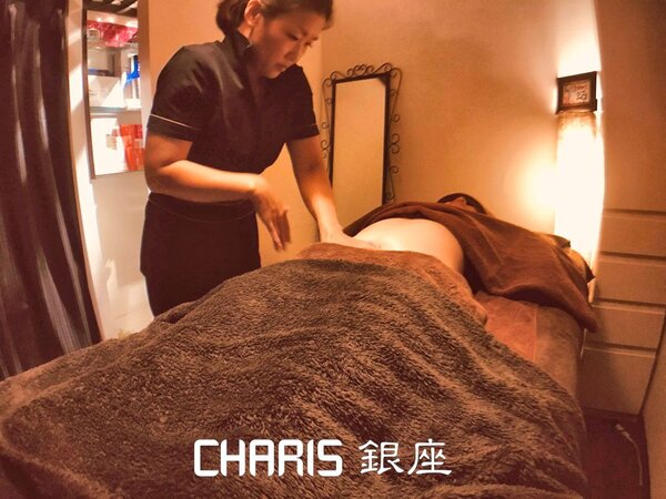 ✨腸もみ体験【便通を整えつつ、お腹周りを特に痩せたい方に】《腸マッサージ＋キャビ or RF＋脂肪揉み出しマッサージ》|腸もみ＆痩身美肌エステ CHARIS銀座