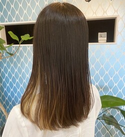 クリアベージュ × インナーカラー|coast