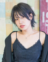 大人ナチュラルショートウルフ|Fringe Hair Salon
