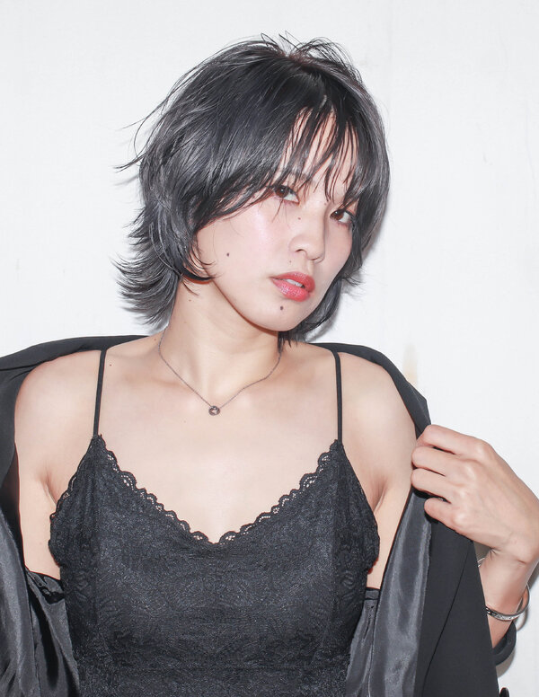 大人ナチュラルショートウルフ|Fringe Hair Salon